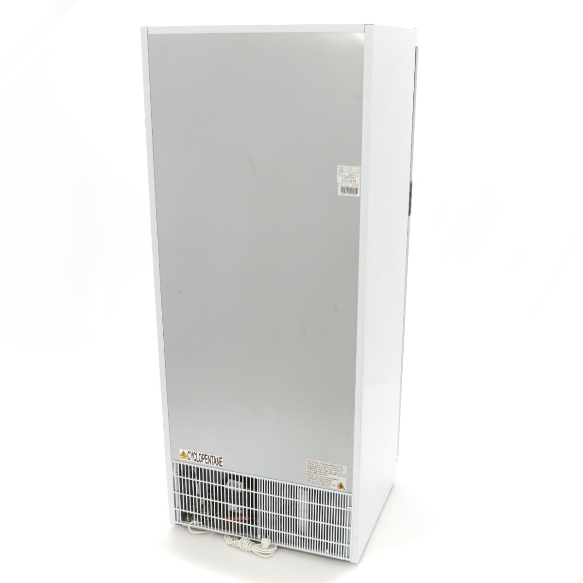 Réfrigérateur - 600 L - blanc - avec porte en verre