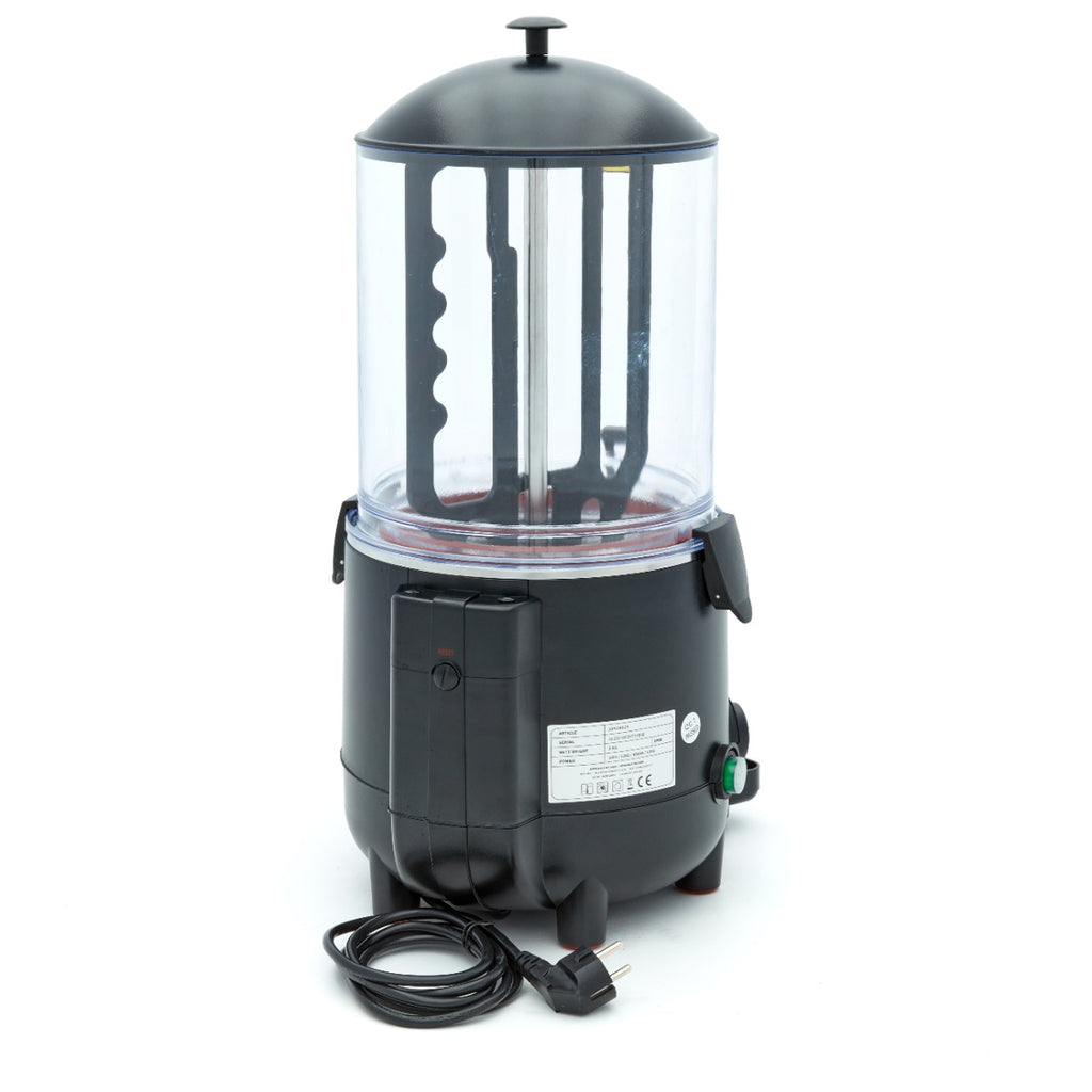 Distributeur de chocolat chaud - 10L - noir