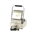 Grill contact - rainuré - plaque de gril simple - 22 cm