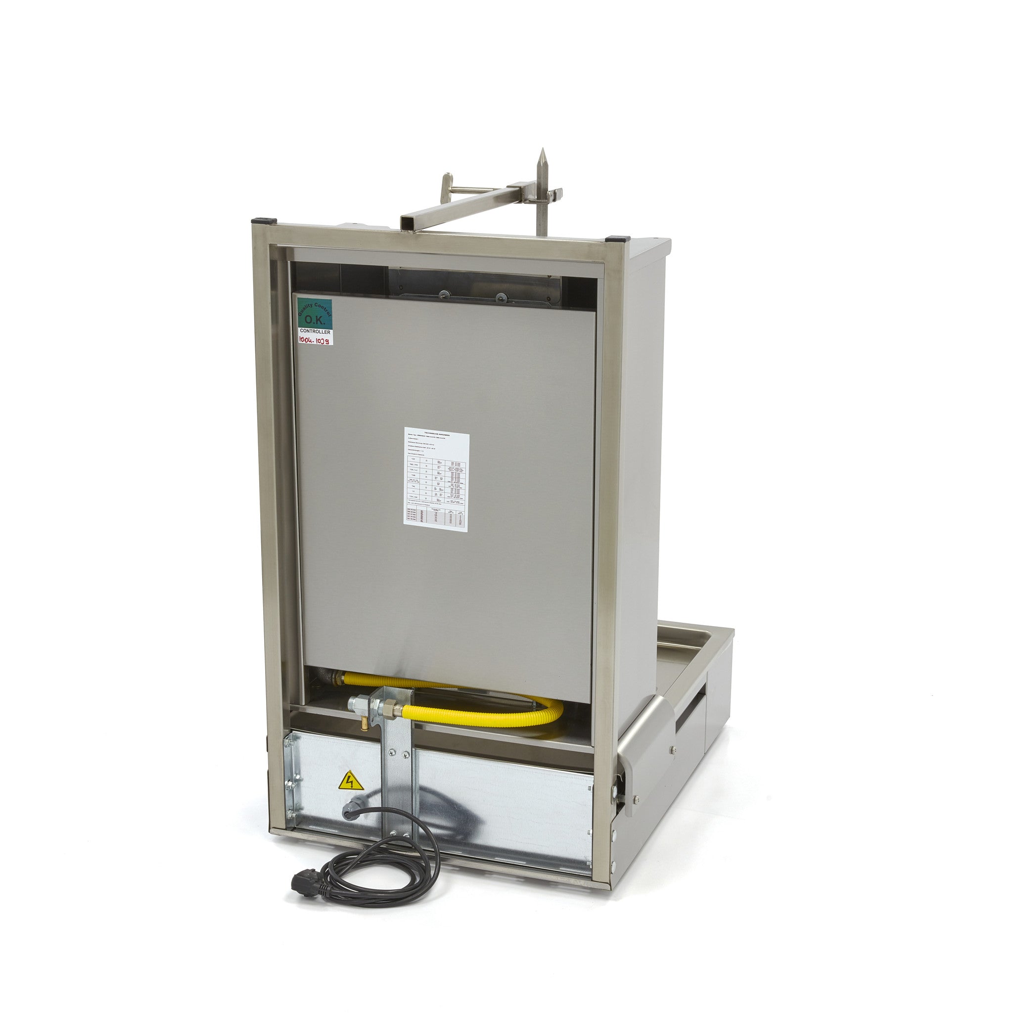 Kebab grill - 3 brûleurs - 40 kg de viande - gaz