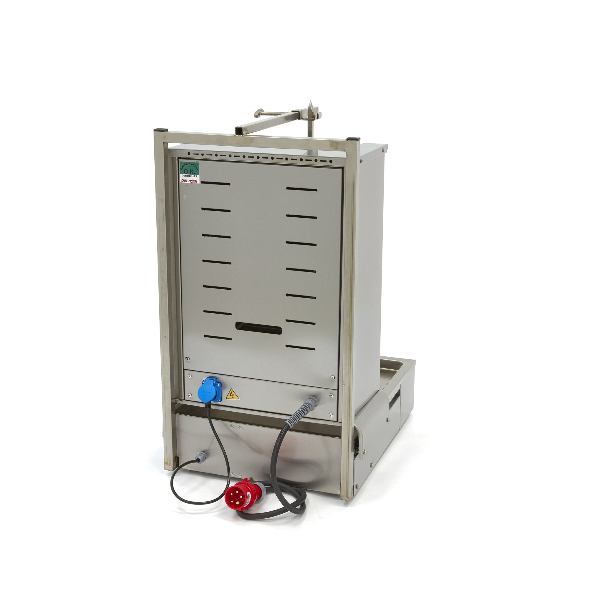 Kebab grill - 3 brûleurs - 40 kg de viande - électrique
