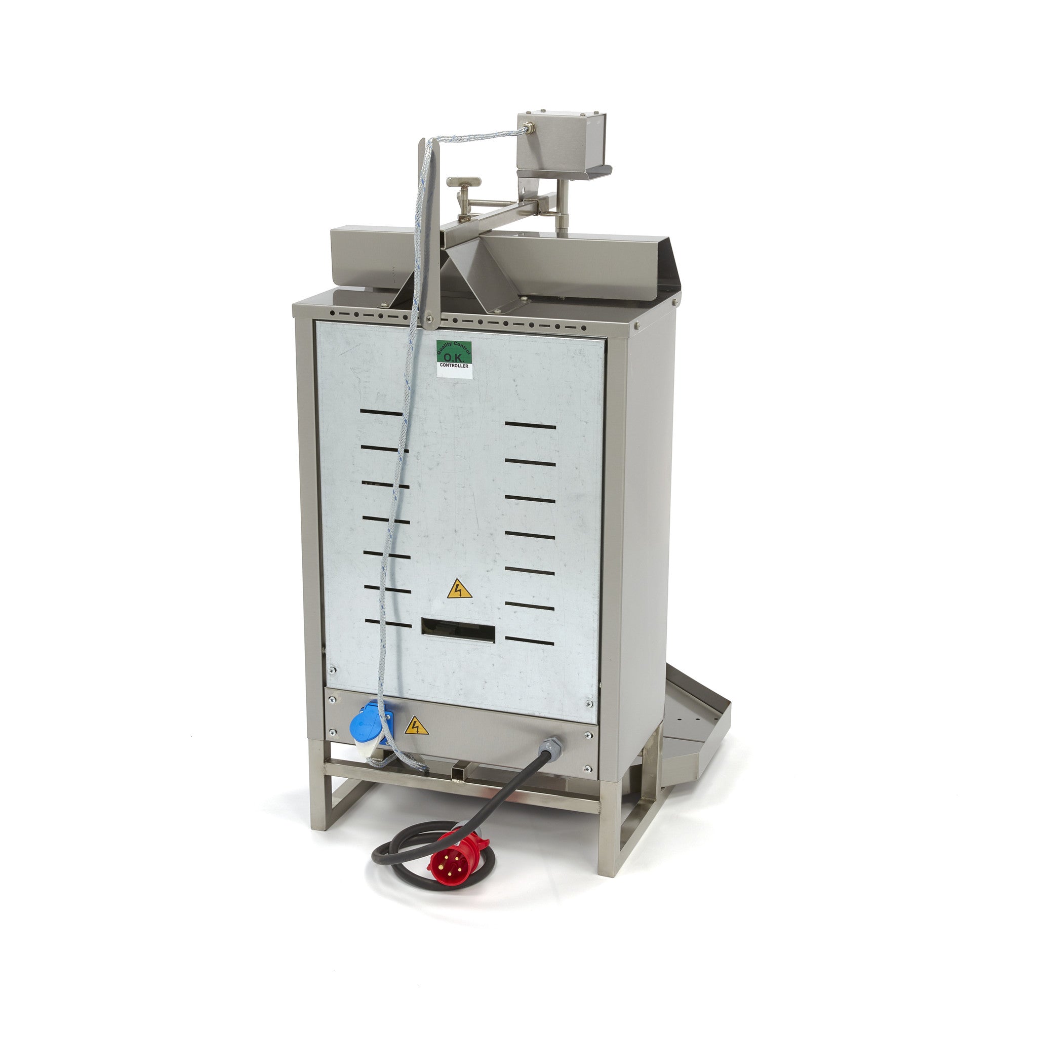 Kebab grill - 3 brûleurs - 30 kg de viande - électrique