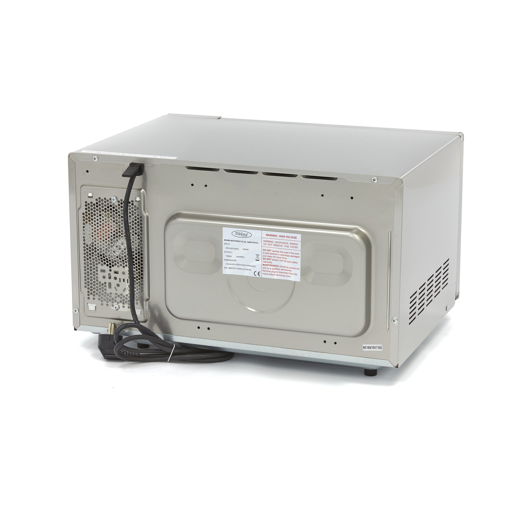 Micro-ondes - 1000W - 20 programmes - assiettes jusqu'à Ø32 cm