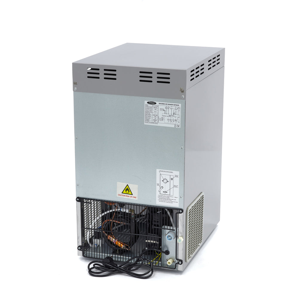 Machine à glaçons - 50 kg/jour - broyé/floconné - refroidissement par eau