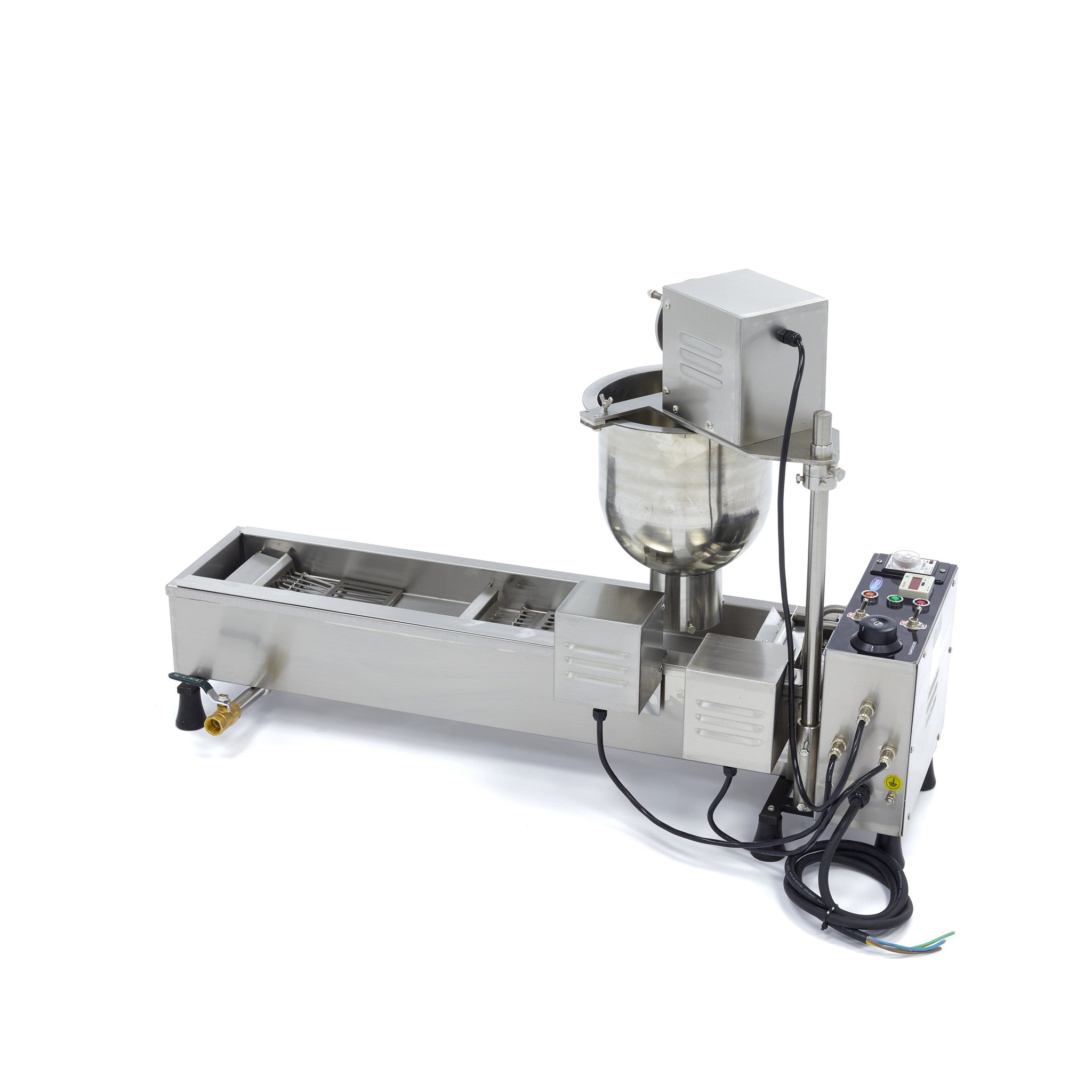 Machine à donuts - 450 donuts/h - automatique - friteuse avec système de retournement