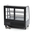 Vitrine à gâteaux - 100 L - 68 cm - porte coulissante arrière