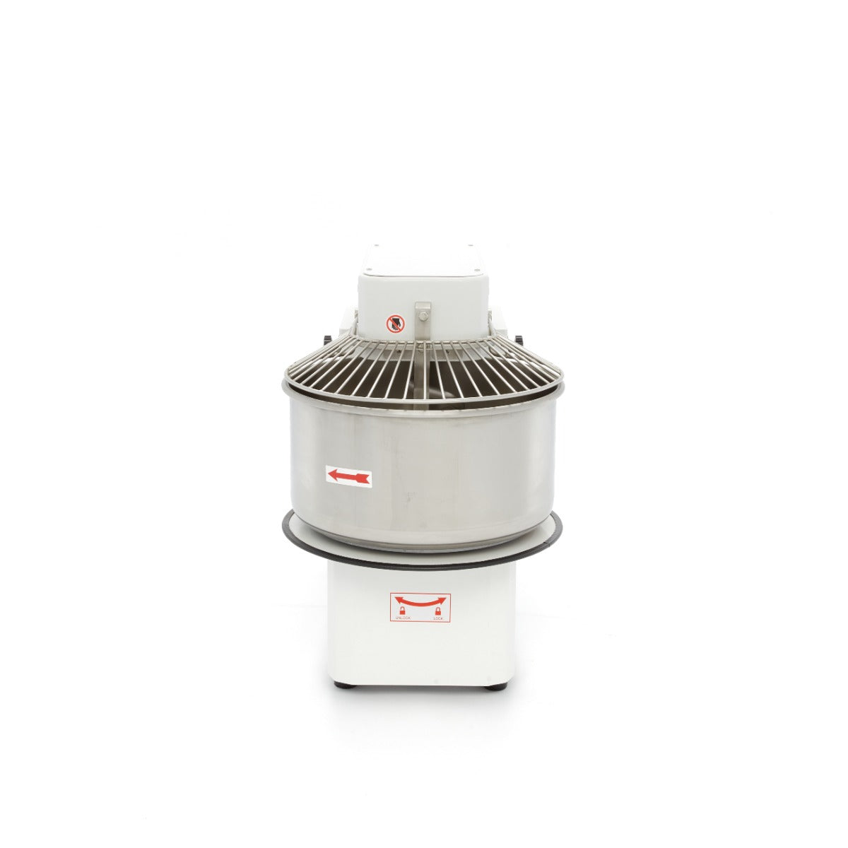 Pétrin à spirale / pétrin à pâte - 50 L - 30 kg de pâte - 2 vitesses - bol amovible - 400V