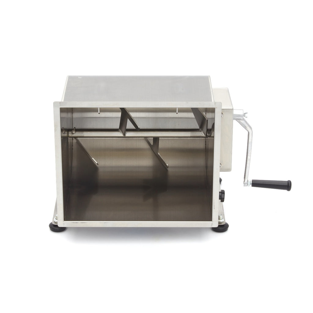 Mélangeur á viande - 30 L - 25 kg viande - bol basculant - manuel