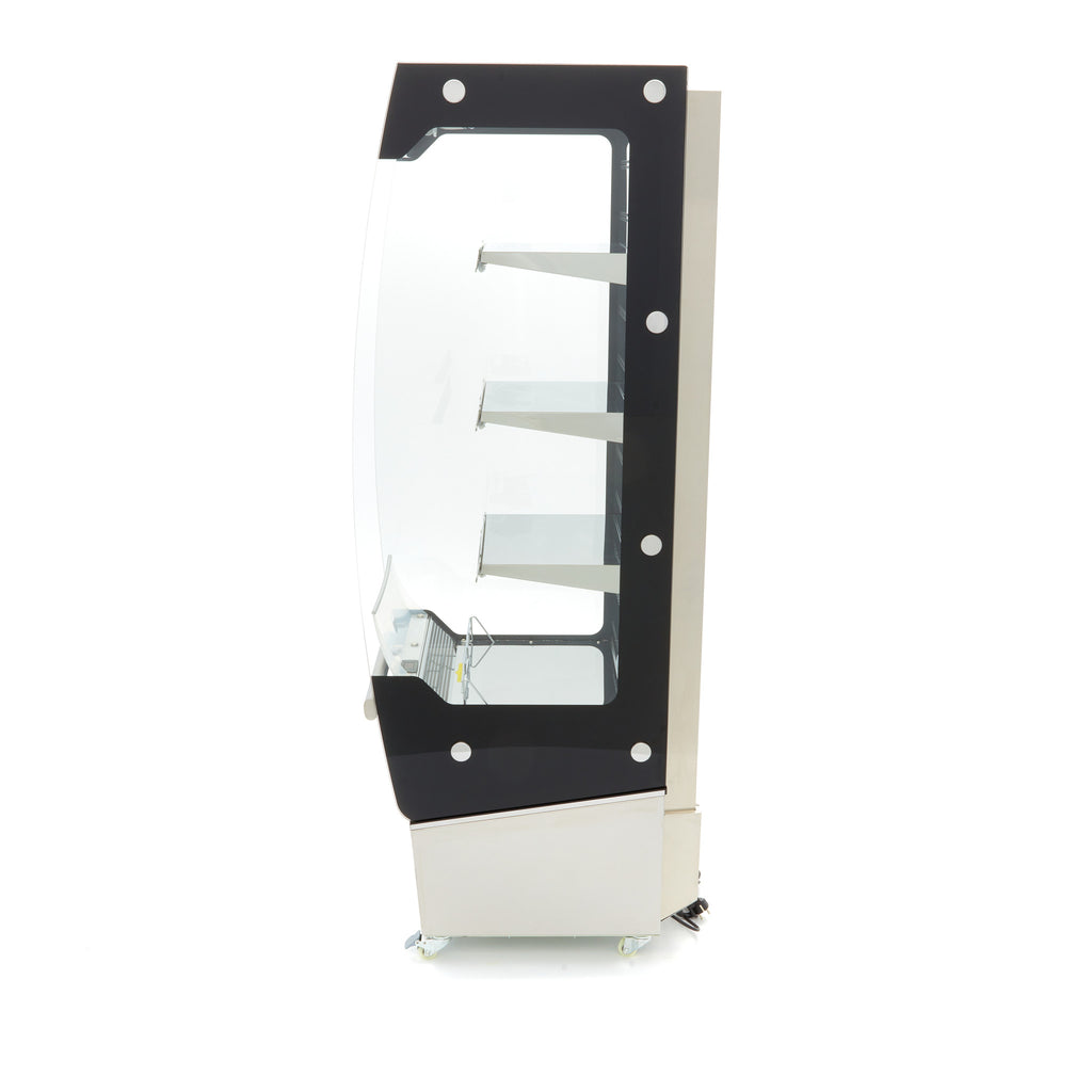Vitrine à gâteaux - 220 L - 50 x 50 cm - ouvert