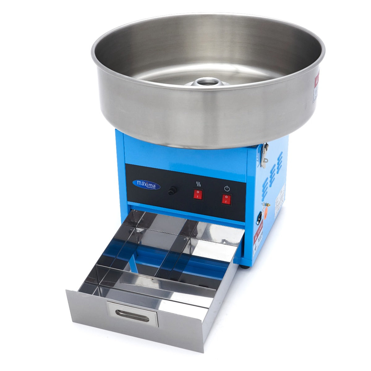Machine à barbe à papa - Ø 52cm - bleu