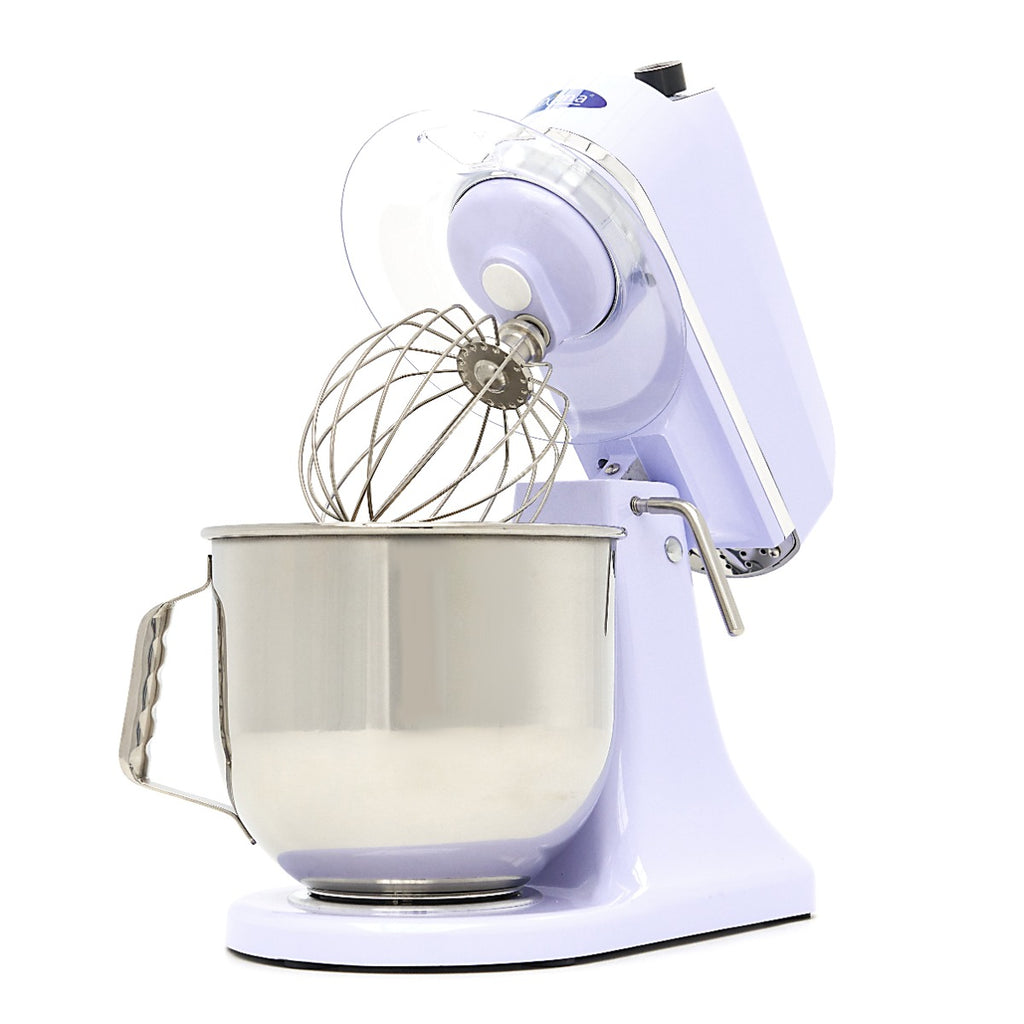 Mixer planétaire - 7 L - jusqu'à 2 kg de pâte - lilas