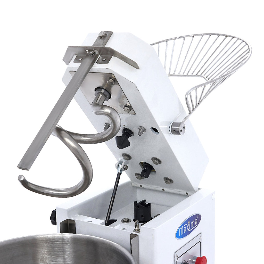 Pétrin à spirale / pétrin à pâte - 30 L - 18 kg de pâte - 2 vitesses - bol amovible
