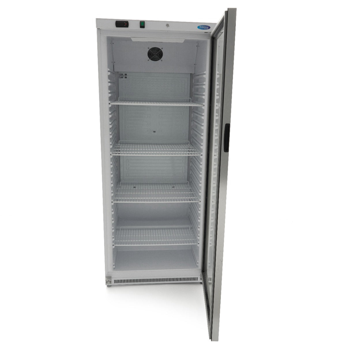 Réfrigérateur - 600 L - blanc - avec porte en verre