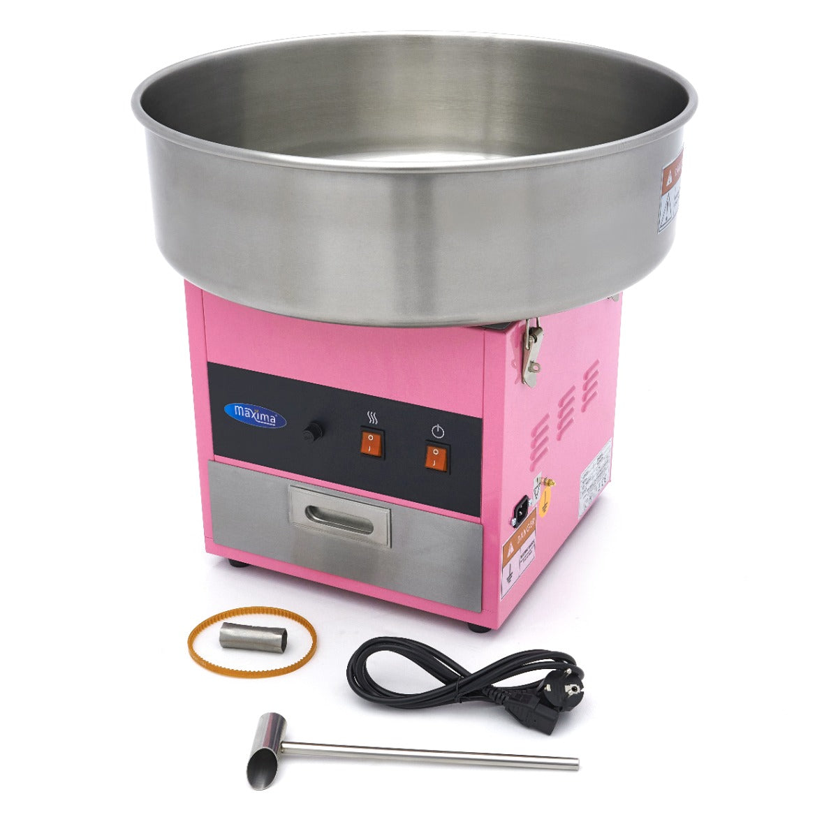 Machine à barbe à papa - Ø 52cm - Rose