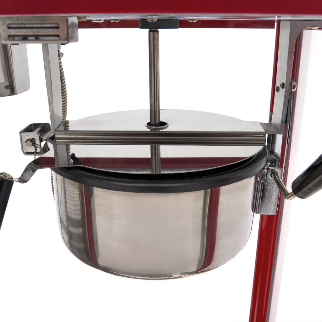 Machine à pop-corn - 150 gr - avec vitrine chauffante