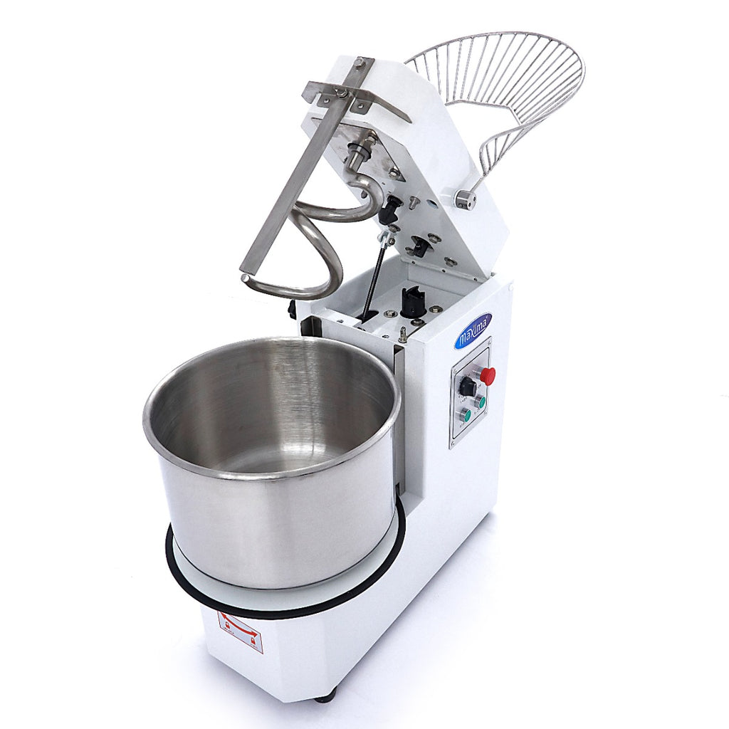Pétrin à spirale / pétrin à pâte - 30 L - 18 kg de pâte - 2 vitesses - bol amovible
