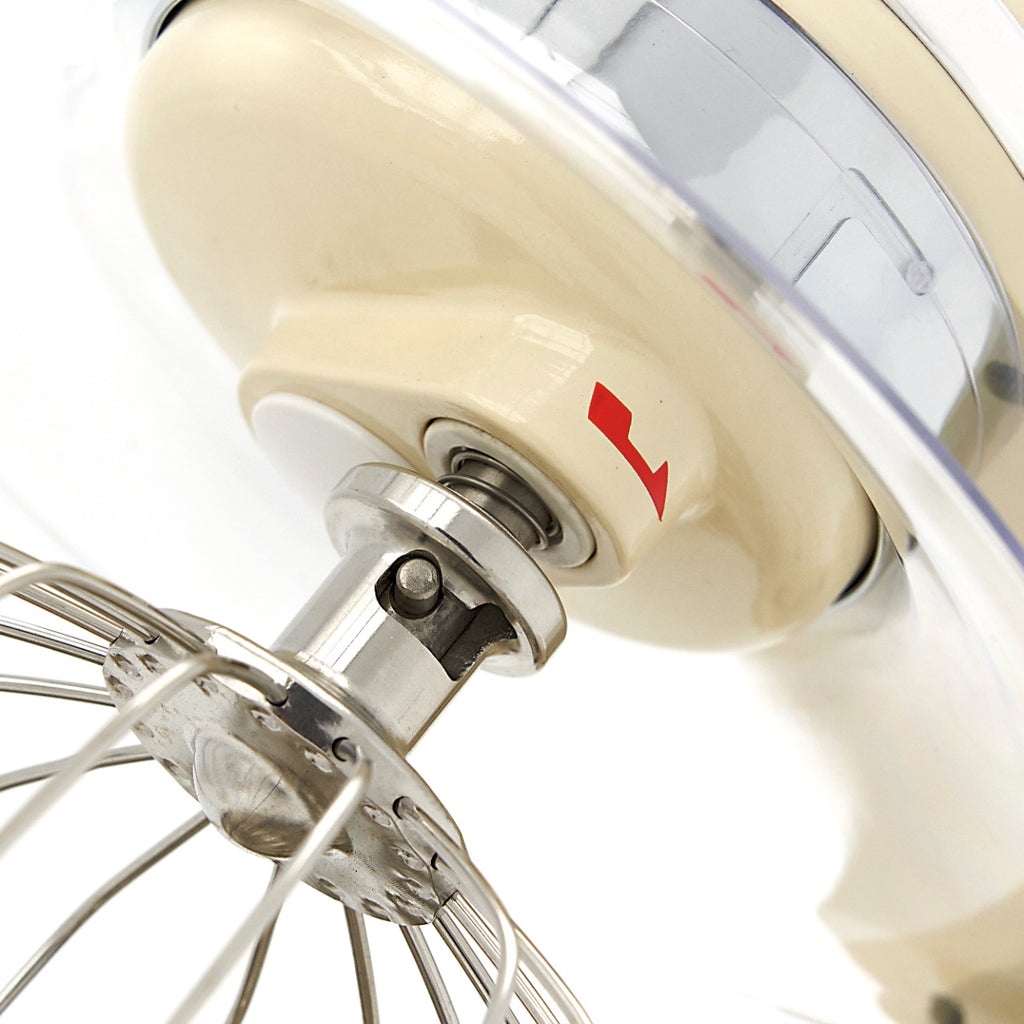 Mixer planétaire - 7 L - jusqu'à 2 kg de pâte - ivoire