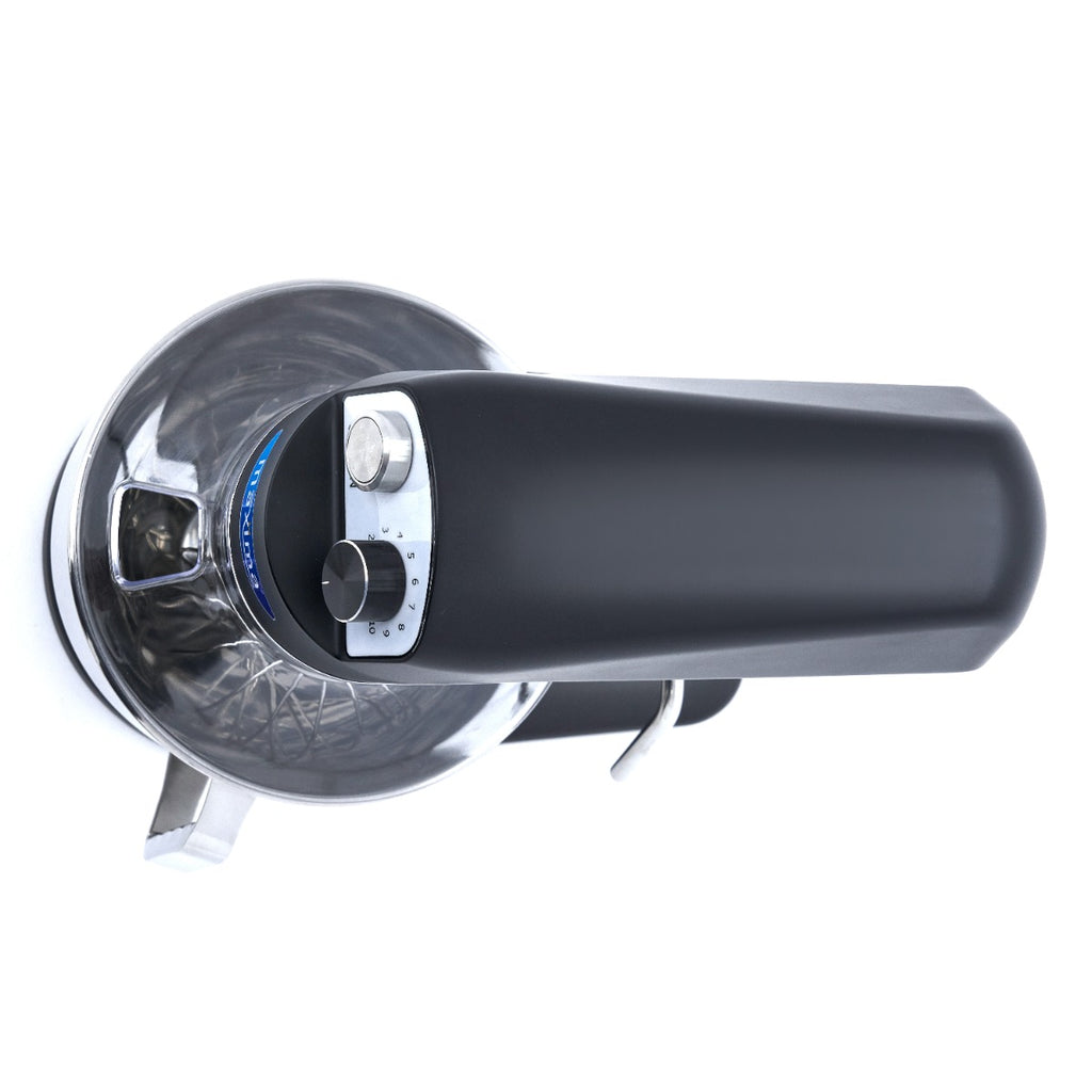 Mixer planétaire - 7 L - jusqu'à 2 kg de pâte - noir mat