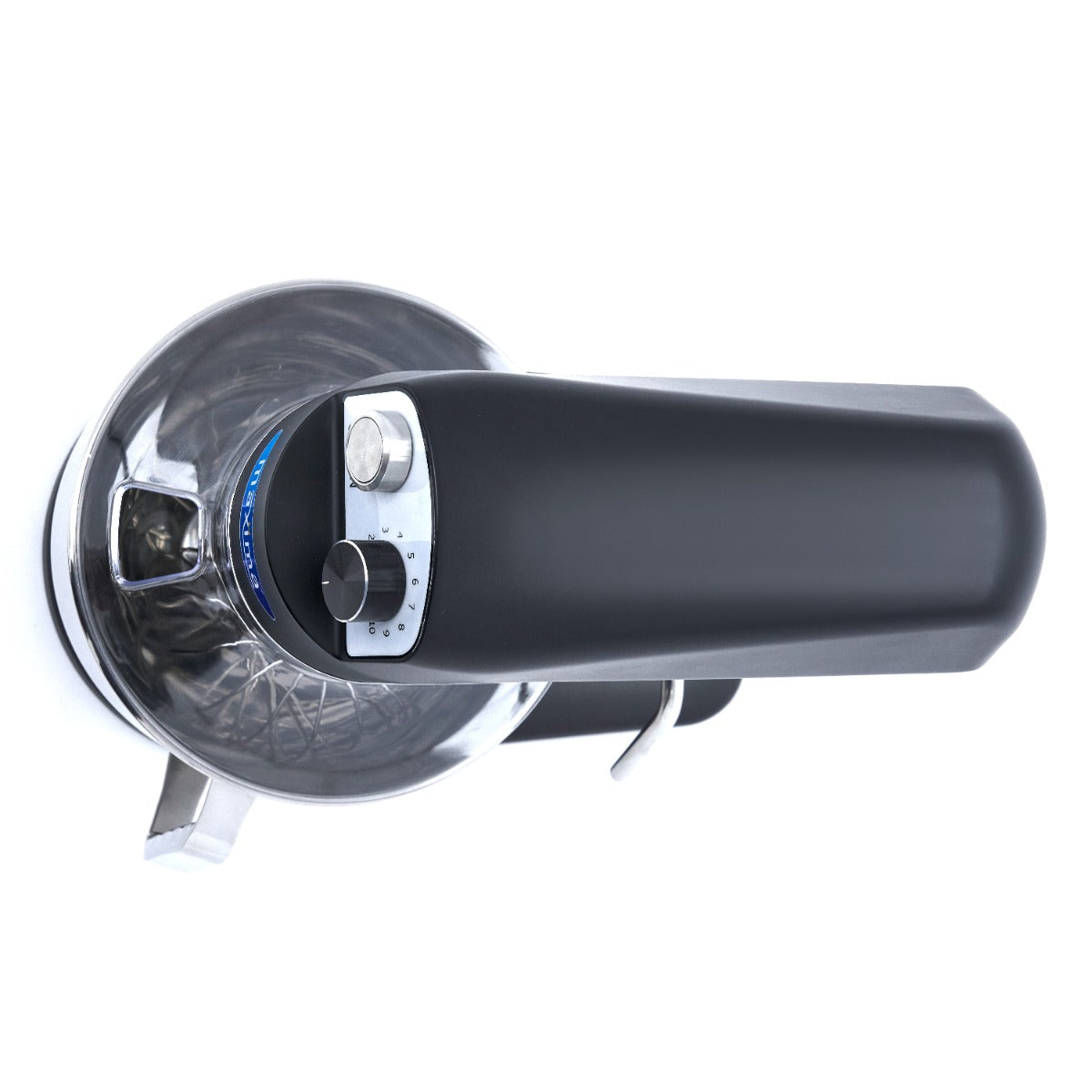 Mixer planétaire - 7 L - jusqu'à 2 kg de pâte - noir mat