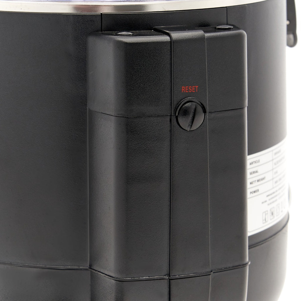Distributeur de chocolat chaud - 10L - noir