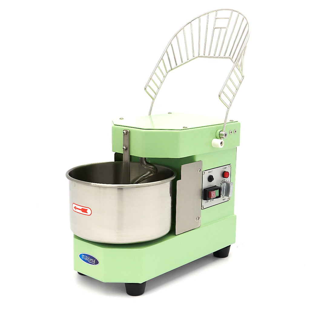 Pétrin à spirale / pétrin à pâte - 8 L - 4,5 kg de pâte - vert