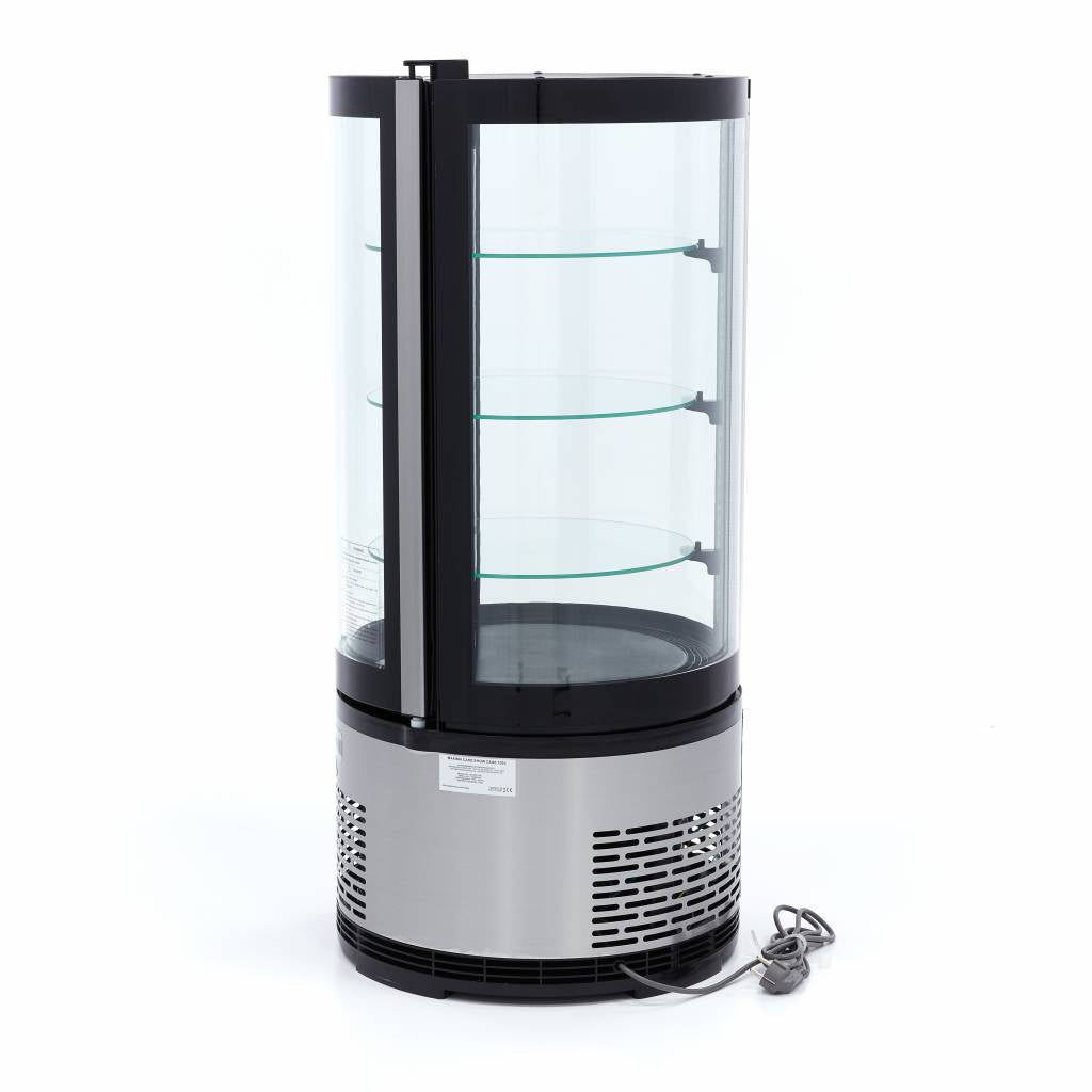 Vitrine à gâteaux - 100 L - 48 cm - ronde - Occasions