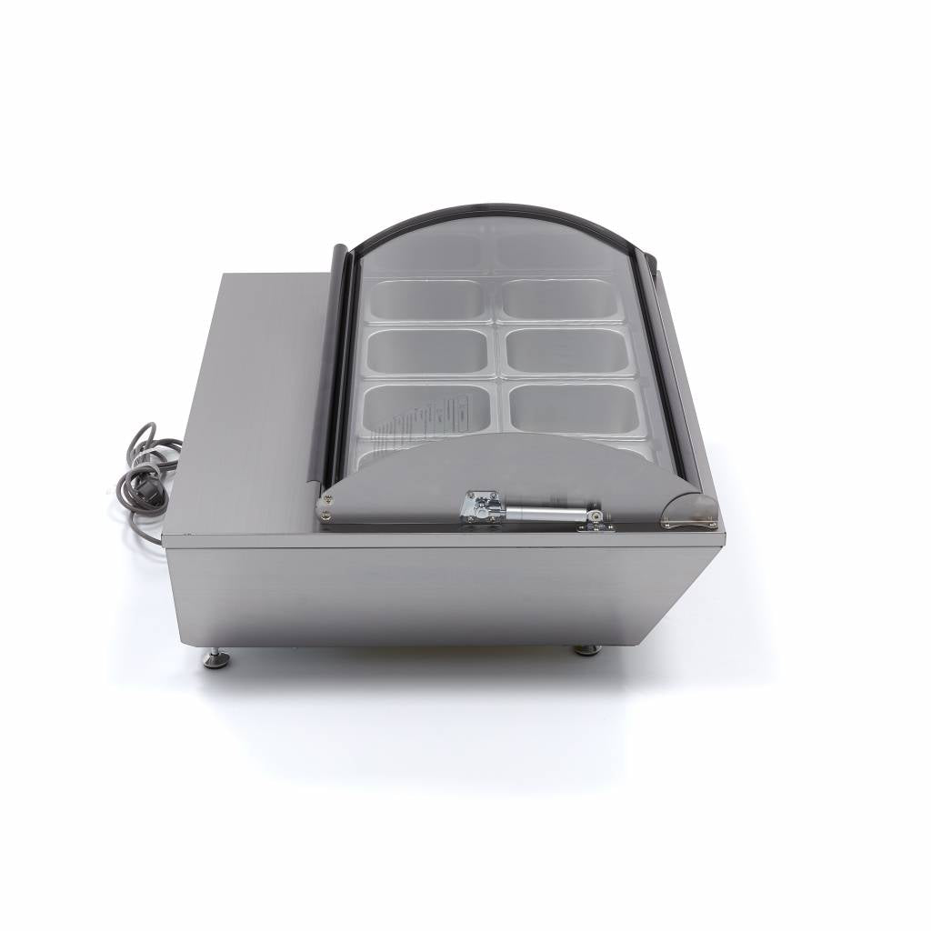 Saladette - 67 L - incl 8 x 1/6 GN - modèle de table