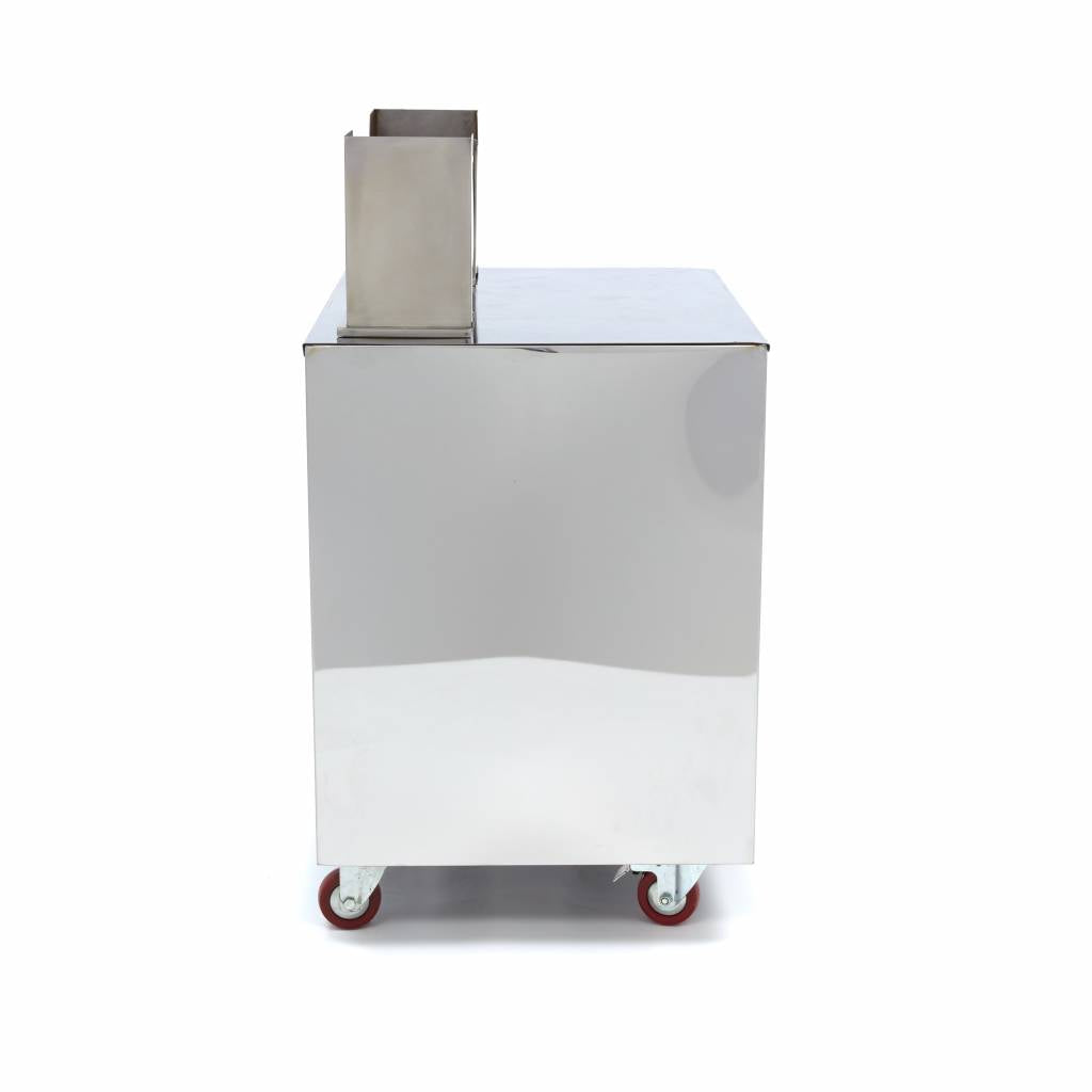 Chariot pour presse-agrumes orange - pour MAJ-25 / MAJ- 25SS / MAJ-45 - excluant le seau à déchets - sur roulettes