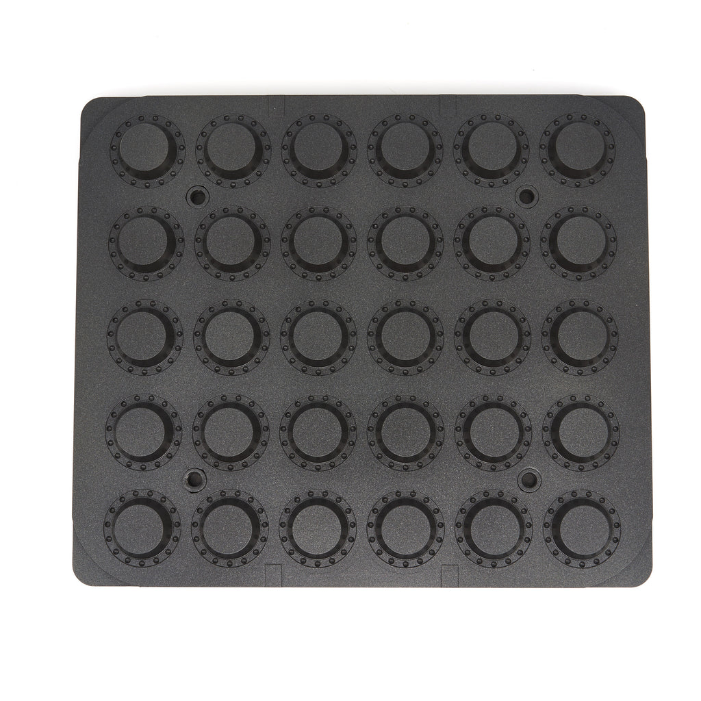 Moule à Tartelette - Rond - 49/38 mm - 30 pièces