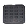 Moule à Tartelette - Rectangle - 64x41/45x22 mm - 20 pieces