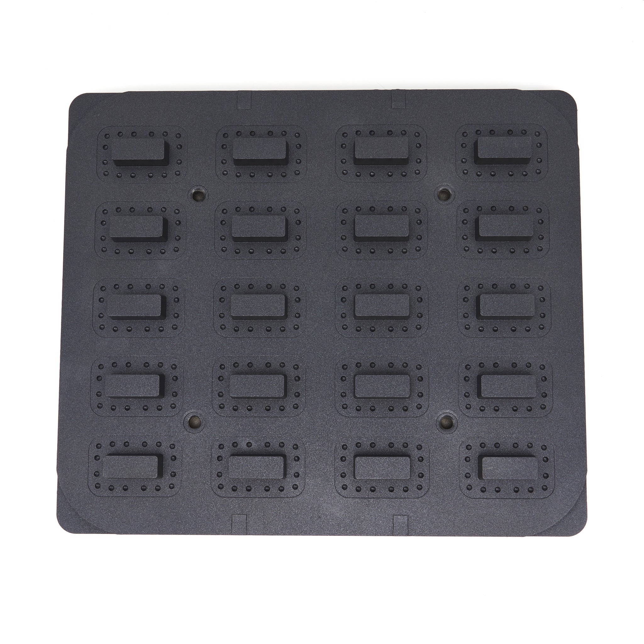 Moule à Tartelette - Rectangle - 64x41/45x22 mm - 20 pieces
