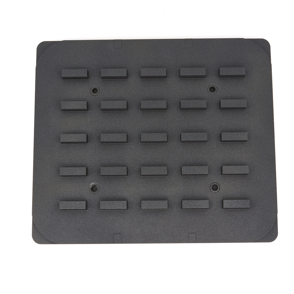 Moule à Tartelette - Rectangle - 50x23/42x17 mm - 25 pieces