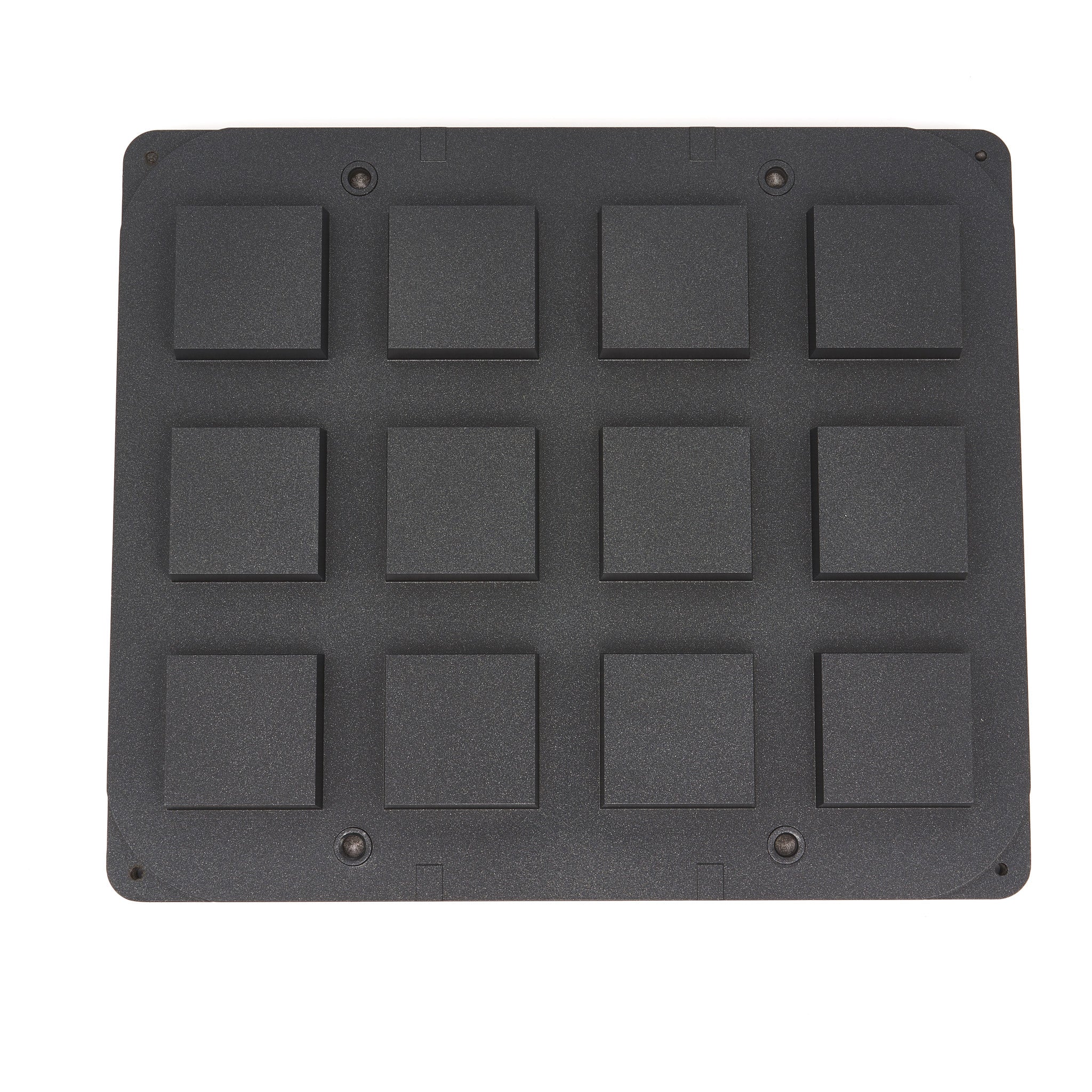 Moule à Tartelette - Carré - 72/62 mm - 12 pieces