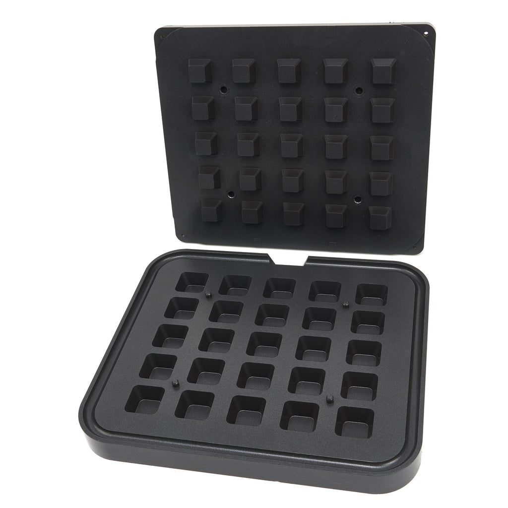 Moule à Tartelette - Carré - 39/29 mm - 25 pieces