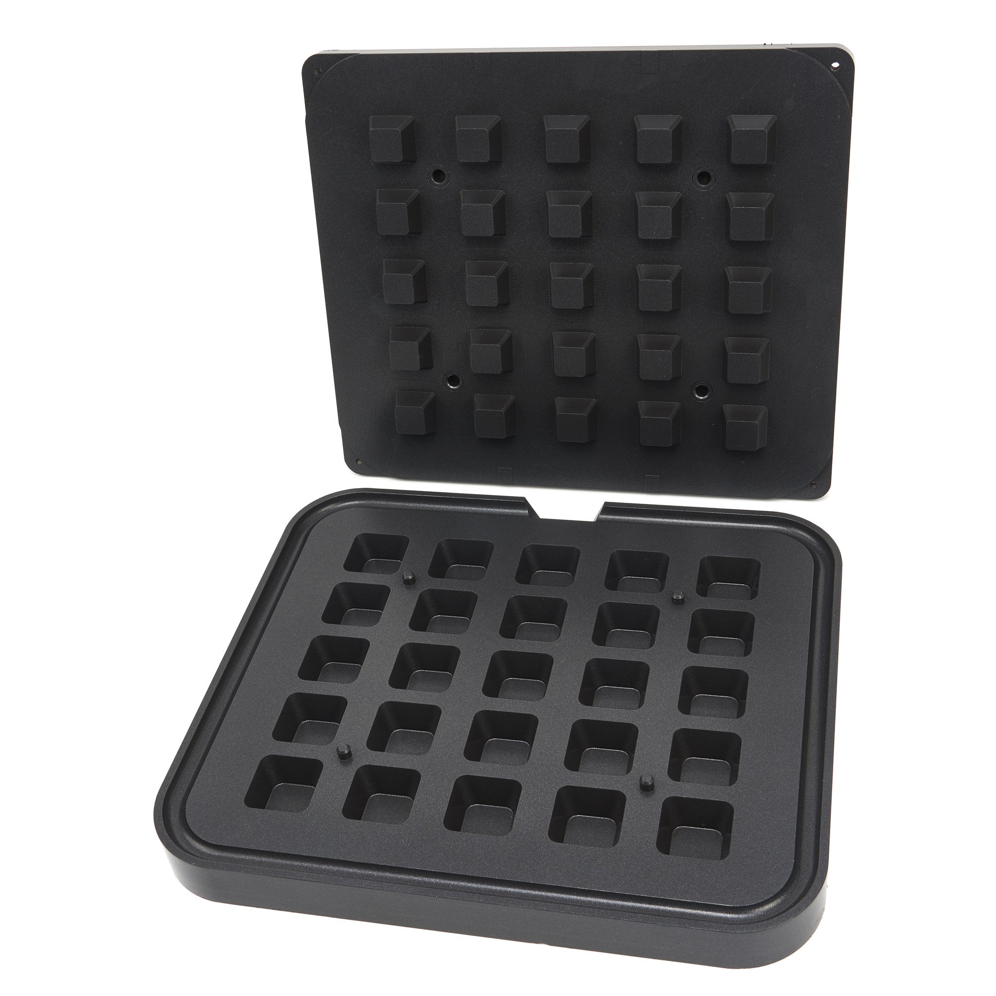 Moule à Tartelette - Carré - 39/29 mm - 25 pieces
