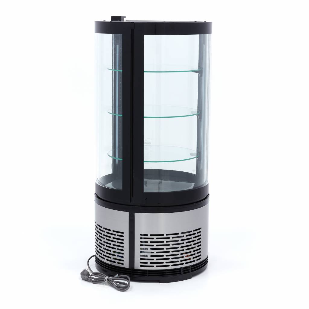Vitrine à gâteaux - 100 L - 48 cm - ronde - Occasions
