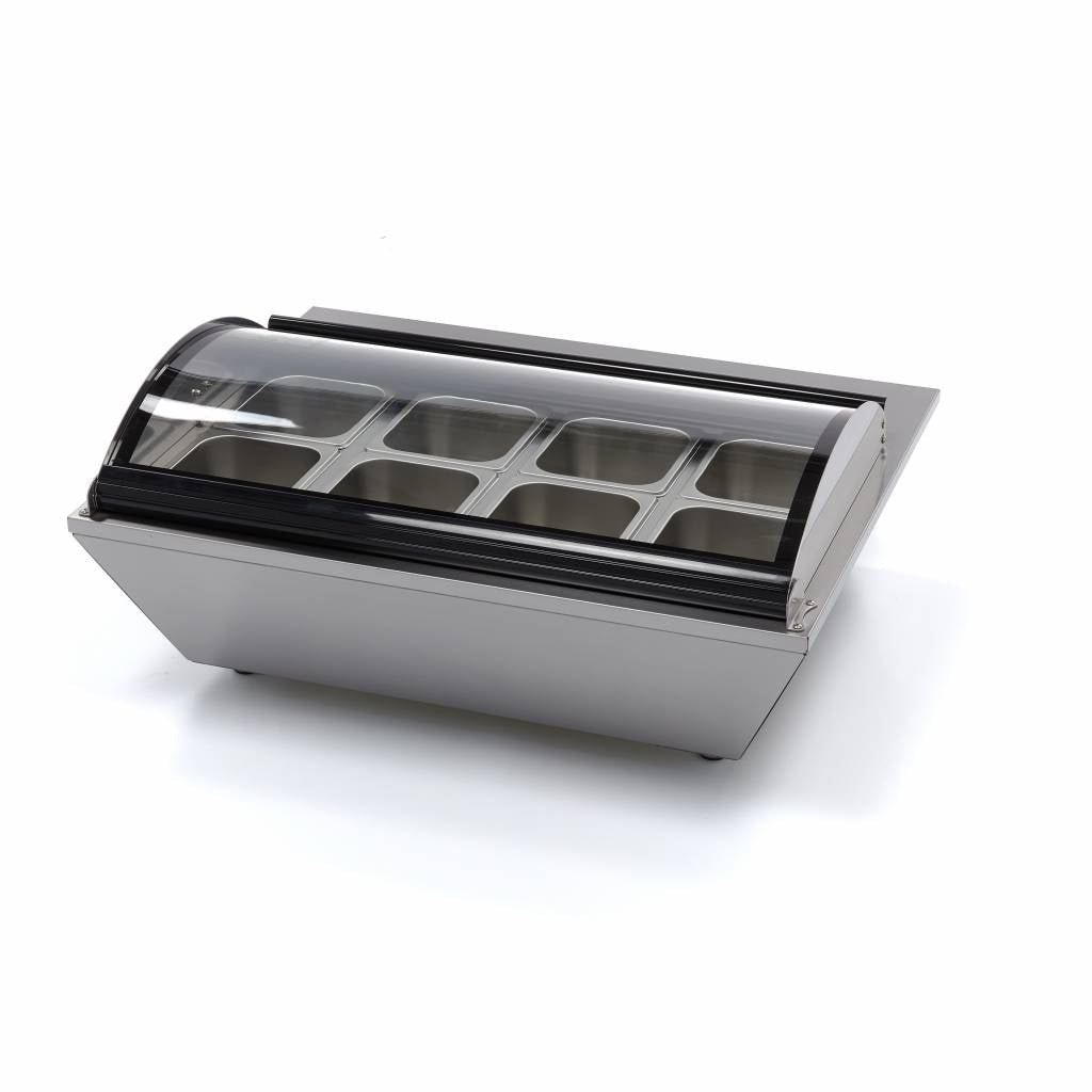 Saladette - 67 L - incl 8 x 1/6 GN - modèle de table
