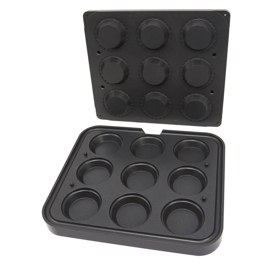 Moule à Tartelette - Rond - 89/65 mm - 9 pièces