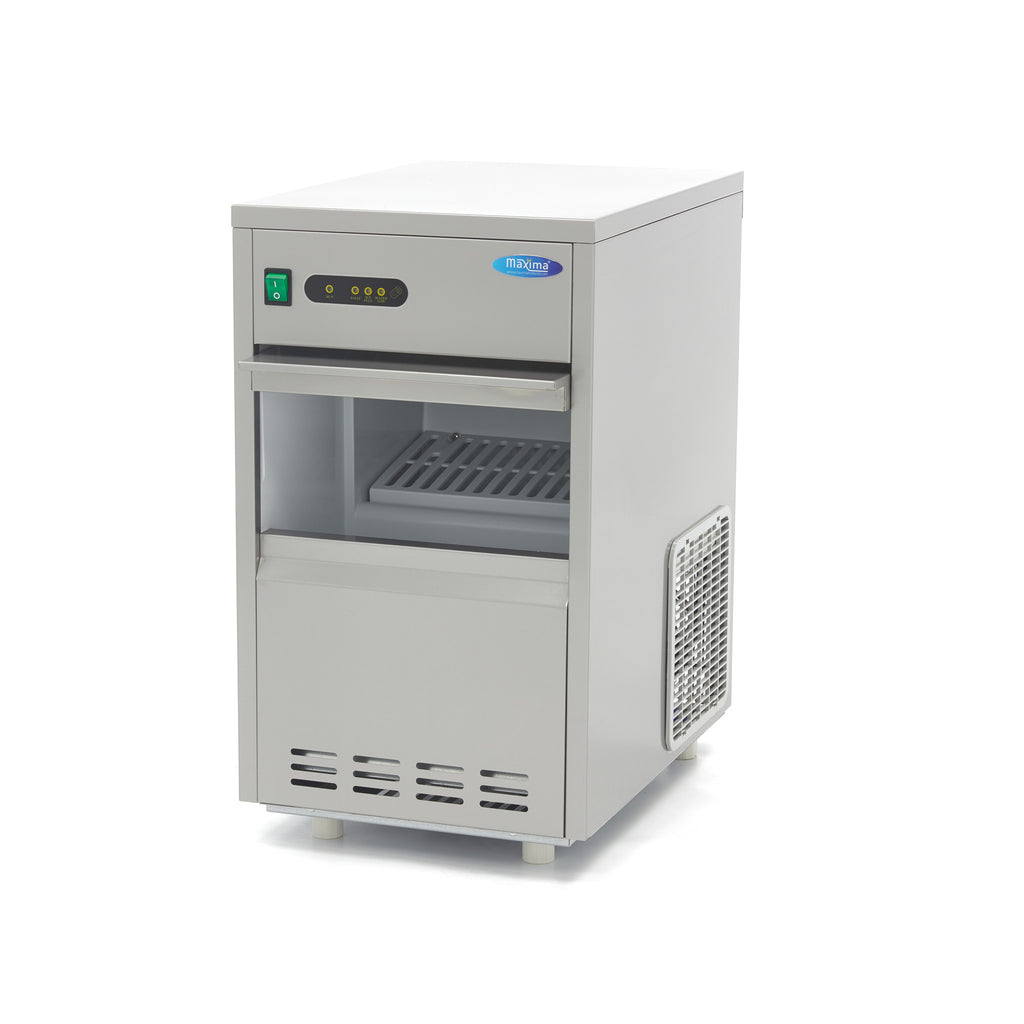 Machine à glaçons - 24 kg/jour - glaçons creux - refroidissement par eau