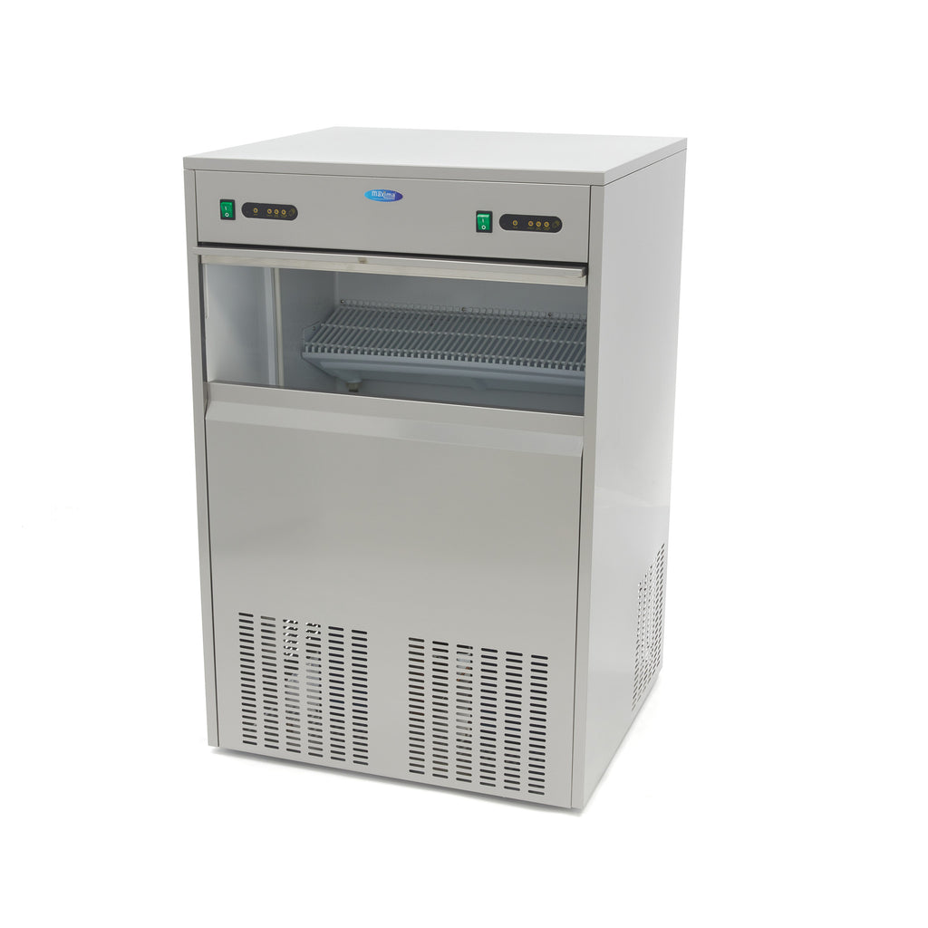 Machine à glaçons - 100 kg/jour - glaçons creux - refroidissement par air