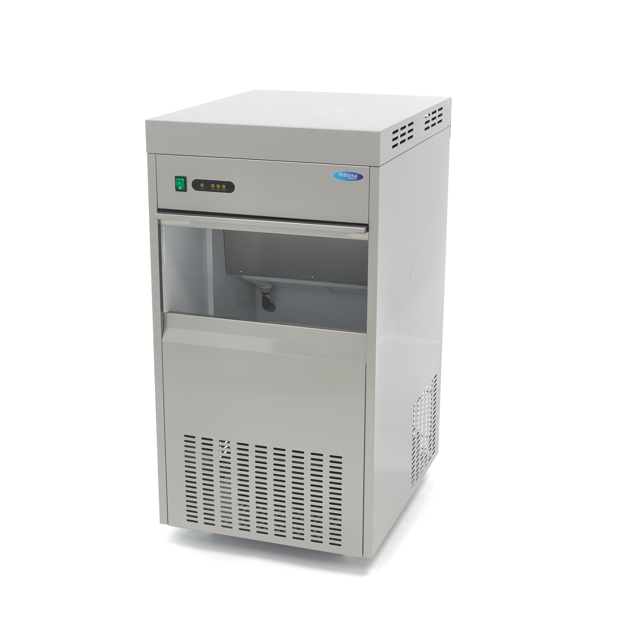 Machine à glaçons - 130 kg/jour - broyé/floconné - refroidissement par air