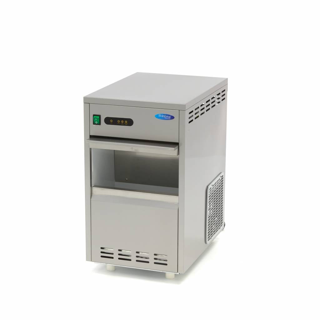 Machine à glaçons - 30 kg/jour - broyé/floconné - refroidissement par air