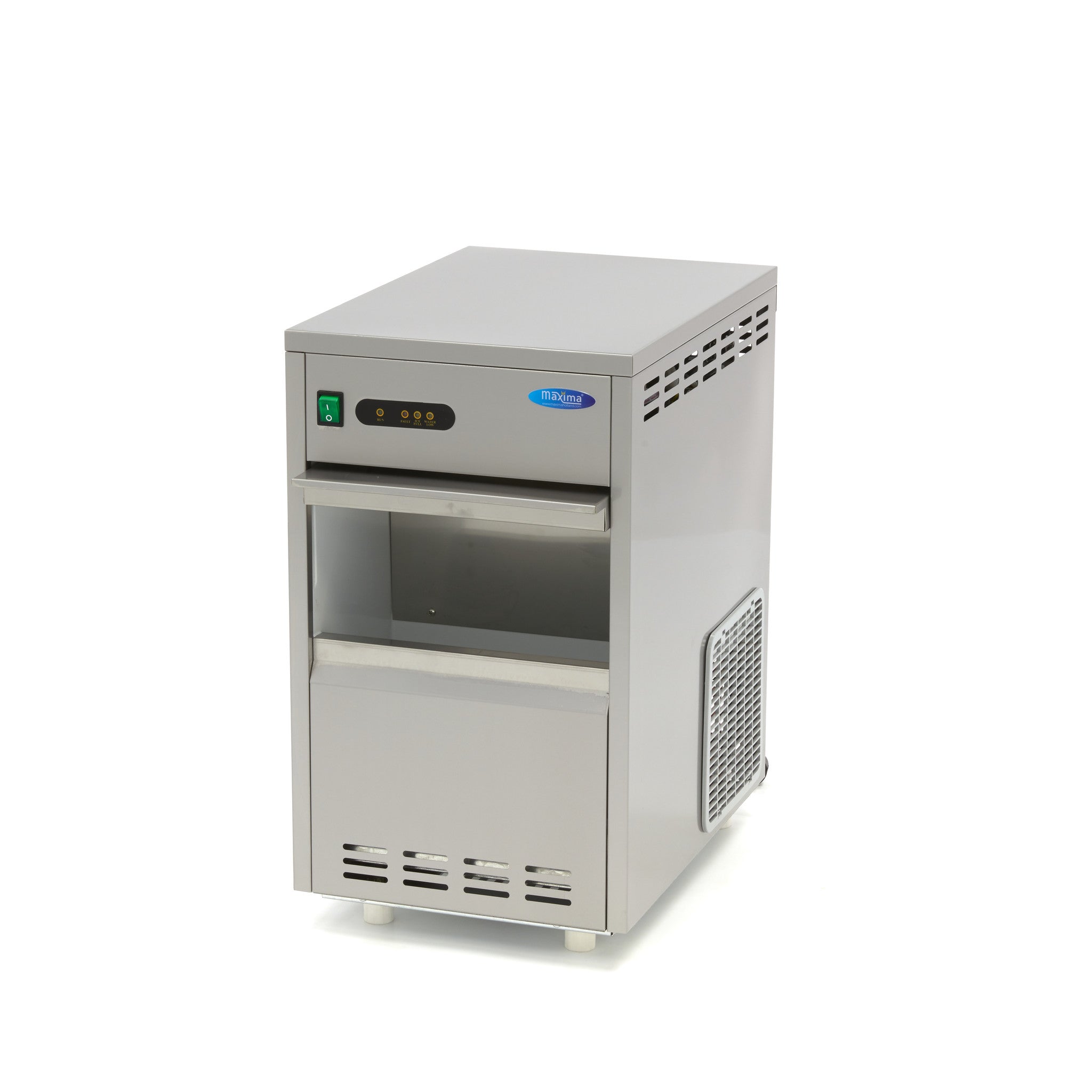 Machine à glaçons - 30 kg/jour - broyé/floconné - refroidissement par eau