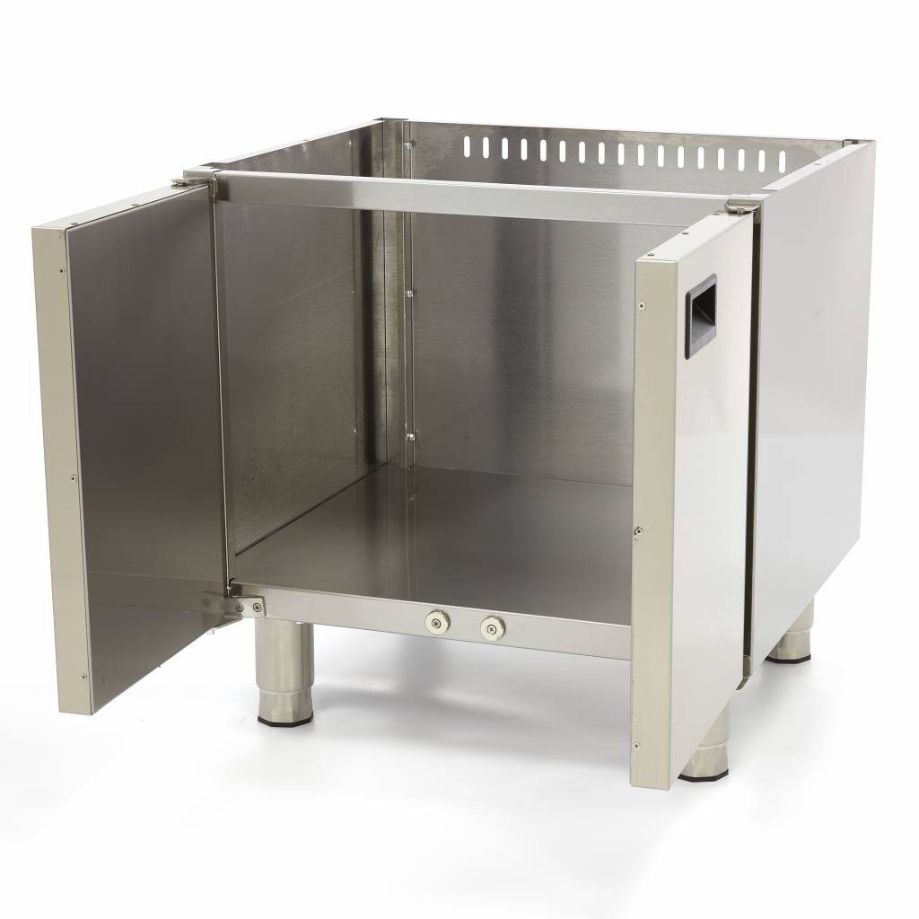 Stand de qualité commerciale - unité double - profondeur 60 cm - 2 portes