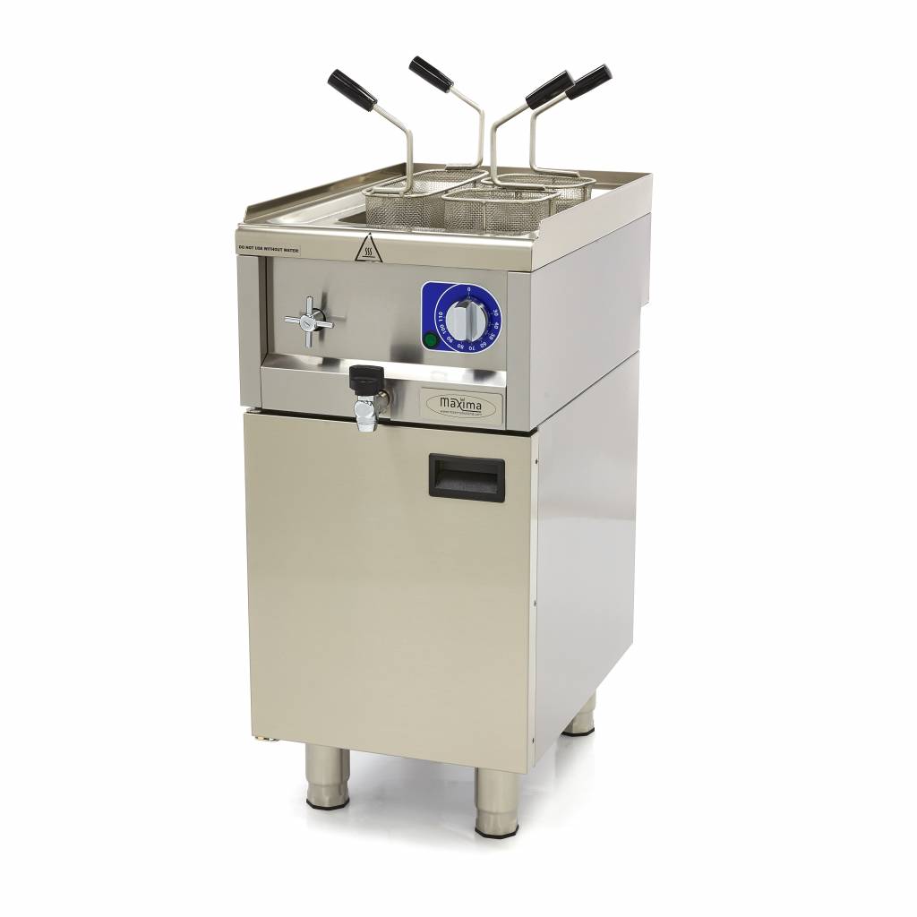 Cuiseur de pâtes de qualité commerciale - 15 L - unité simple - profondeur 60 cm - électrique