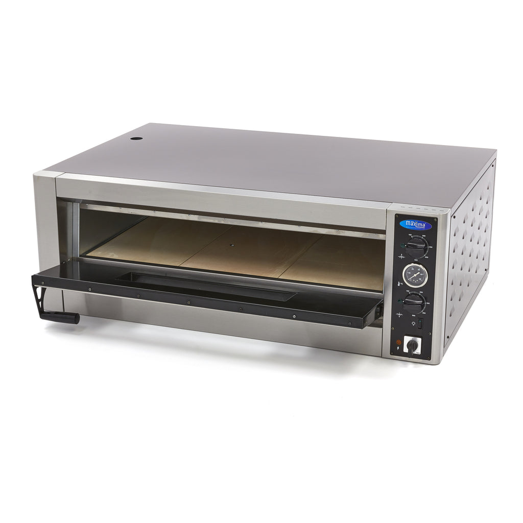 Four à pizza - s'adapte à 6 pizzas Ø30 cm - 400V