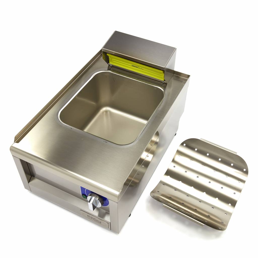 Réchauffeur de frites de qualité commerciale - unité simple - profondeur 60 cm - électrique