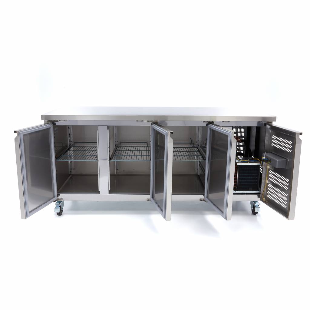 Réfrigérateur de comptoir - 180 cm - 3 portes
