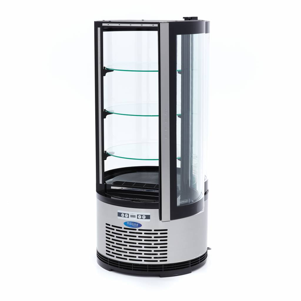 Vitrine à gâteaux - 100 L - 48 cm - ronde - Occasions