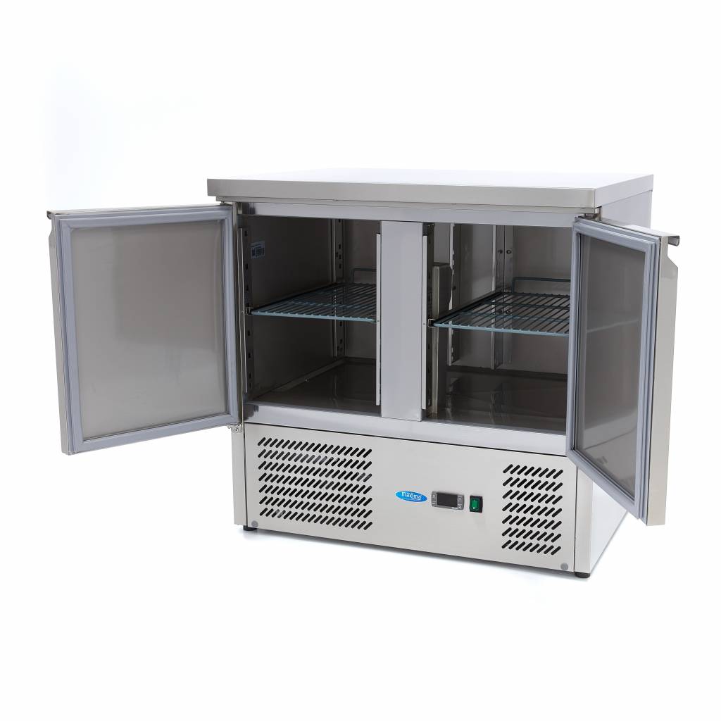 Réfrigérateur de comptoir - 90 cm - 2 portes